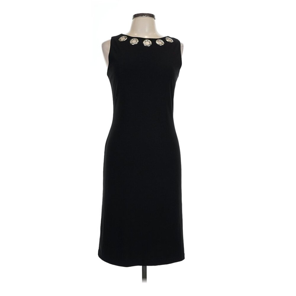 Joseph Ribkoff Black Robe Dress Size 10